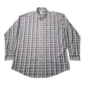 Cinch Shirt Mens Size XL Multicolor Plaid Western Cowboy Long Sleeve Button Down